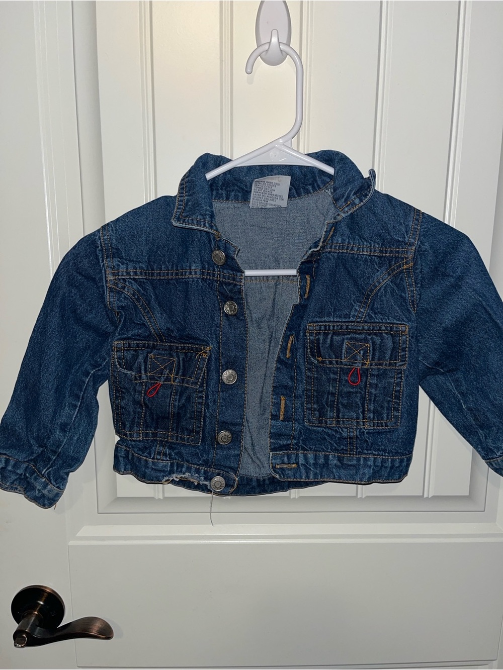 Kids Classic Blue Denim Jacket - Casual Layering